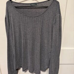 Gray Women's Top